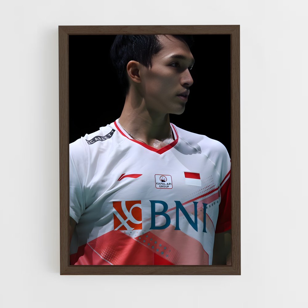 Poster Ace in White – affiche Badminton (vue 5)